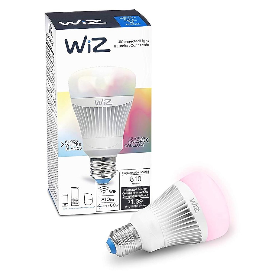 Best Smart Light Bulbs 2026: WiZ A19 Color vs Philips Hue White & Colour Ambiance