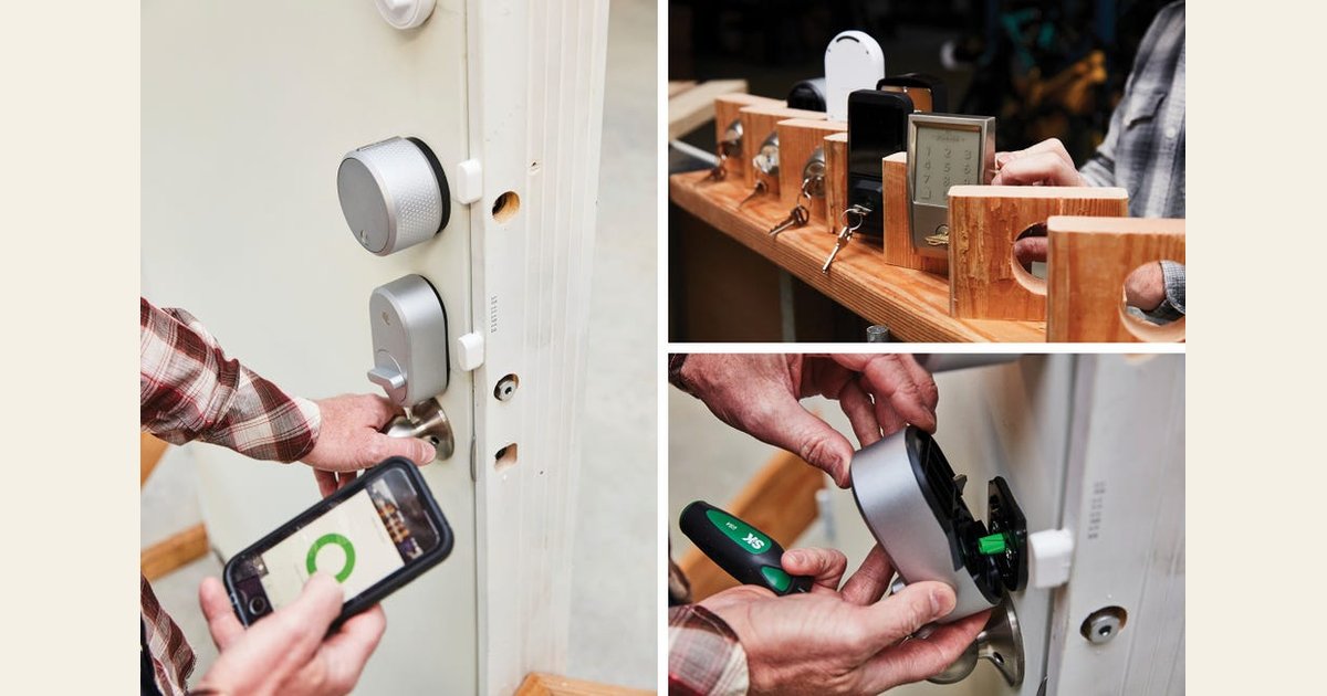 Eneloop Batteries on Teeho Lock